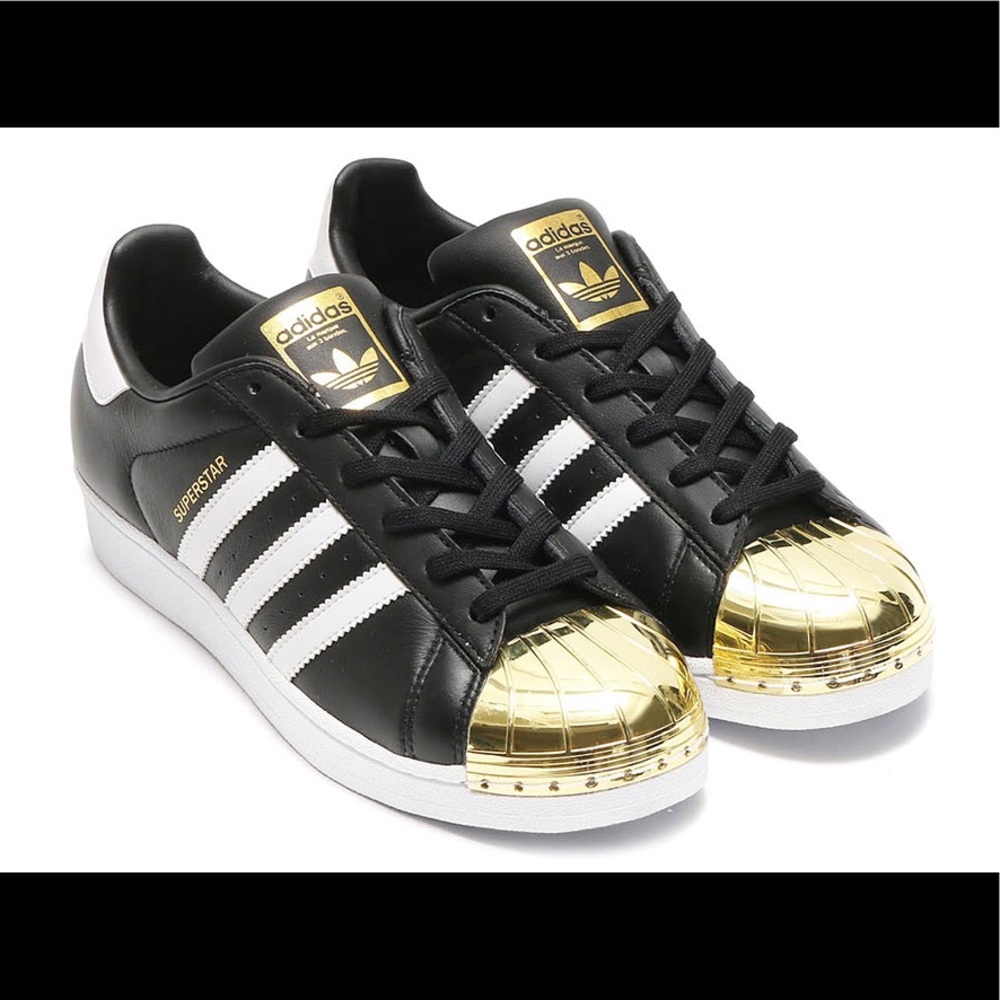 Black superstars adidas